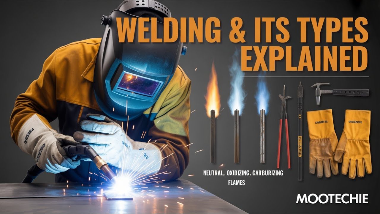 Welding and Its Types Explained | Arc, Gas & Resistance Welding | Mootechie