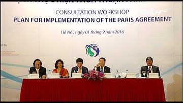 (VTC14)_Việt Nam xây dựng kế hoạch thực hiện thoả thuận Paris về BĐKH