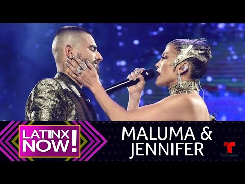 Maluma Y Jlo Cantan Juntos La Cancion No Me Ames | Latinx Now! | Entretenimiento