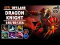 Dragon Knight Off Lane | 7.32d | Pos 3 DK Play | Dota 2 Immortal Gameplay