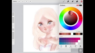 Fairy digital art by Procreate:)