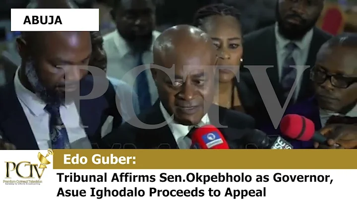 Tribunal Affirms Sen Okpebholo as Governor, Asue Ighodalo Proceeds to Appeal