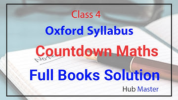 Class 4 - Mathematics - Chapter 1 - Lecture 1 - Exercise 1a-Q#1-4