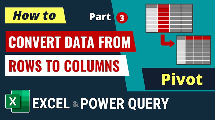 How to Pivot Rows to Columns in Power Query | Part-03 (Super Easy)