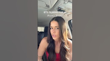 BTS filming for a beauty brand 💋 #ugc #ugccreator #bts