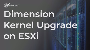 Tutorial: Dimension Kernel Upgrade on VMware ESXi