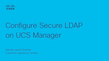How to Configure Secure LDAP on Cisco UCS Manager | Step-by-Step LDAP Setup Guide