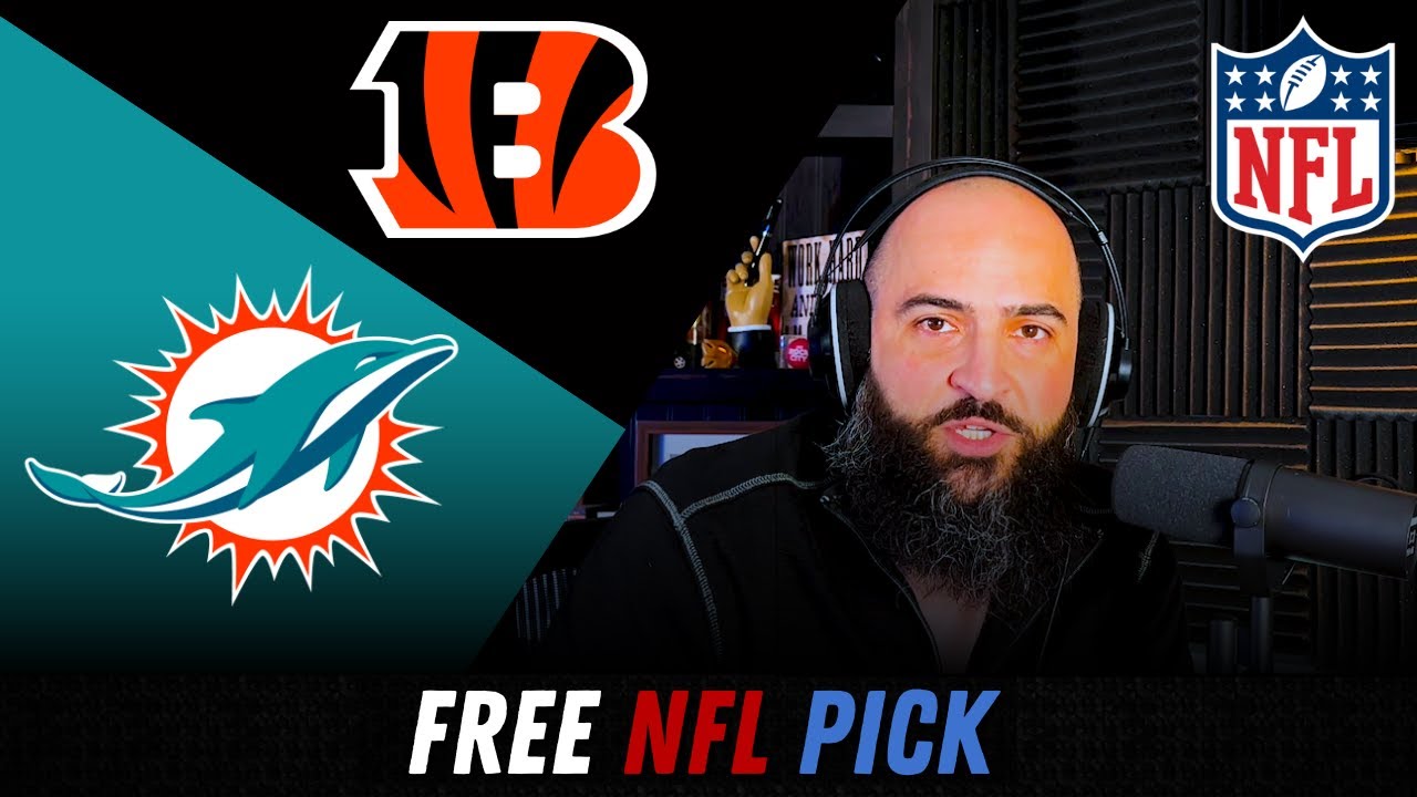 Free NFL Pick Dolphins vs Bengals Sports Betting Tips YouTube