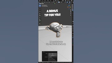 Snap your objects to the floor easily! 😲 #blender3d