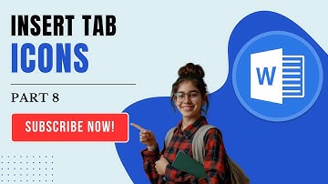 How To Insert Icons In Ms-Word step-by-step tutorial.