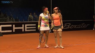 Martina Hingissania Mirza Vs. Barbora Krejcikovakaterina Siniakova Stuttgart 2016 Qf