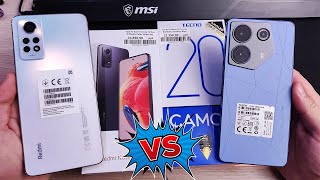 TECNO CAMON 20 PRO 5G VS REDMI NOTE 12 PRO 4G - ЧТО ЛУЧШЕ?!