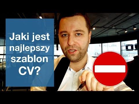 Wideo: Jaki Jest Najlepszy Formularz CV Do Użycia?