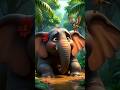 The Little Sparrow and the Stuck Elephant | Moral Story | Hindi #shorts