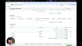 Creating a Change Order with Clearstory's Template