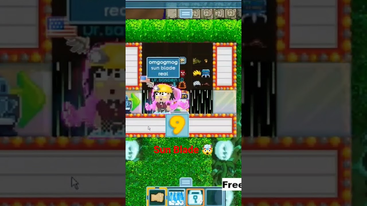 My Voice Reaction When I Got Sun Blade For the First Time | Growtopia