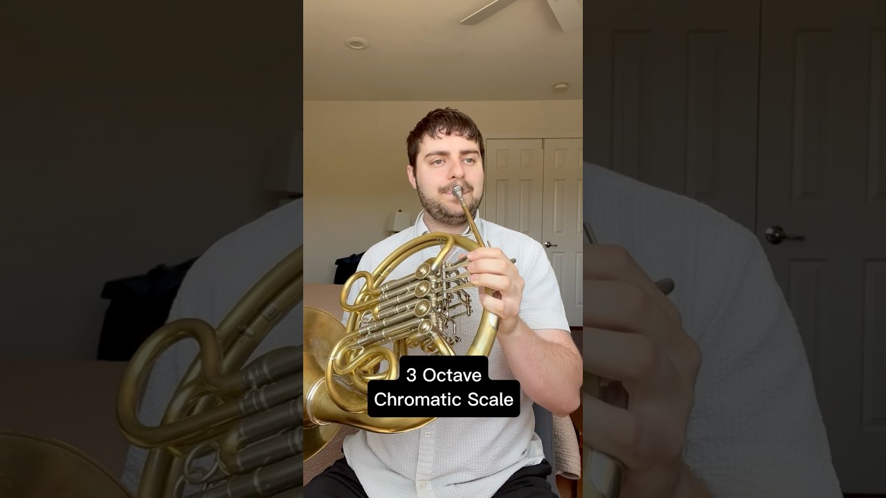 3-Octave Chromatic Scale | French Horn