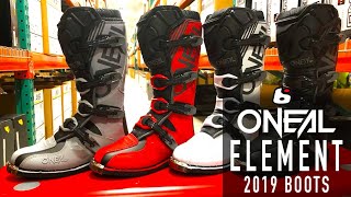 oneal element mx boots