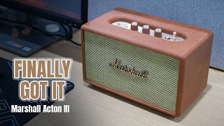 I Finally Got the Marshall Acton III… First Look