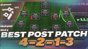 STOP Using Outdated Tactics ❌ NEW FC 26 Post Patch 4-2-1-3 🚀 BROKEN META Pro Tactics🔥