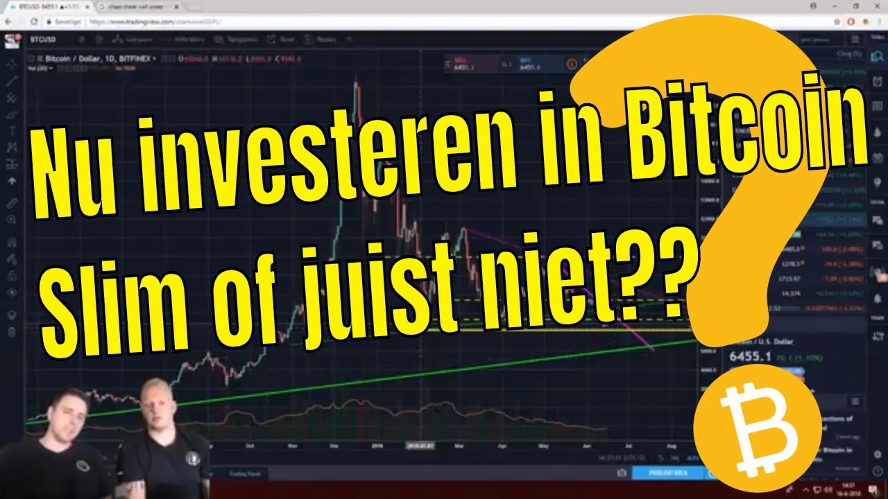 Nu investeren in Bitcoin: slim of juist niet?