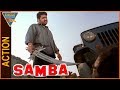 Samba Hindi Dubbed Movie || Jr.Ntr Marvellous Action Scene || Eagle Hindi Movies