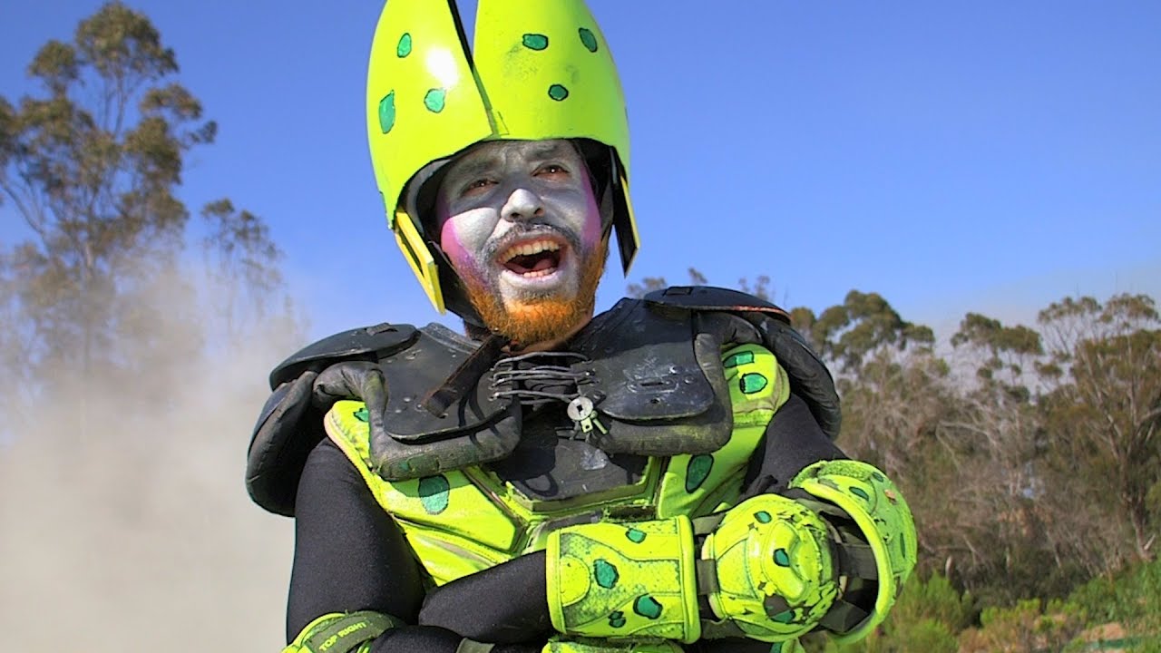 THE CELL SAGA IN 5 MINUTES (DRAGONBALL Z LIVE ACTION) (SWEDED) - Mega64 - Like For Real Dough