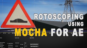 Rotoscoping Mocha After Effects Tutorial