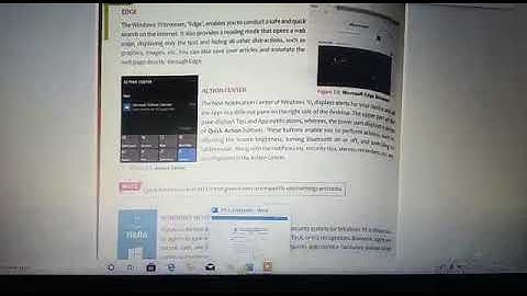 Ch-2-Edge, Action Centre, Window Hello-Features of Windows,Class-6,Computer,Video By Anand Vijay