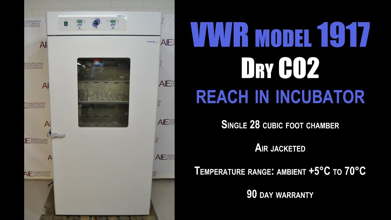 VWR 1917 reach-in dry CO2 incubator (3189D INC)