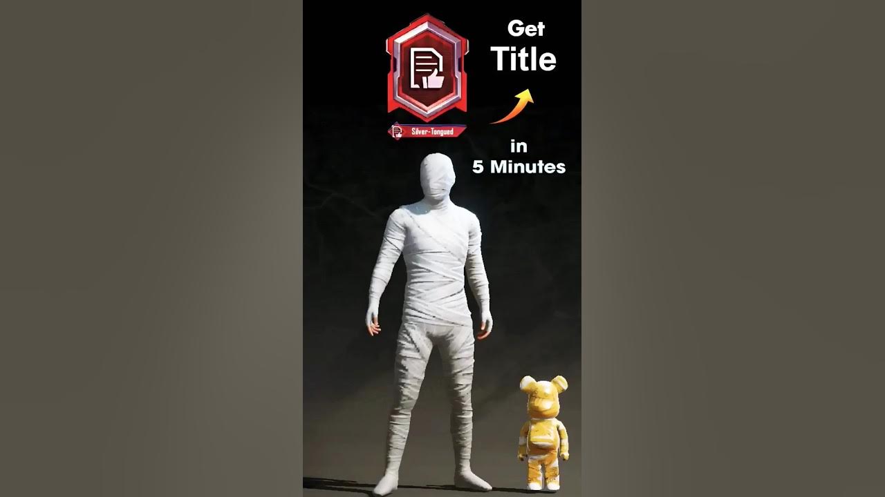 Get Title in 5 Minutes #pubgmobile #pubg Get Title in 5 Minutes #pubgmobile #pubg