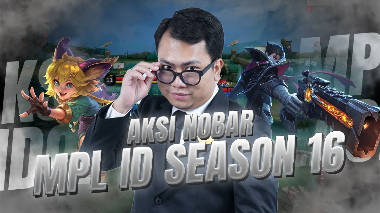 Aksi Nobar MPL ID Season 16 Week 9!! Week paling WADAW! - 