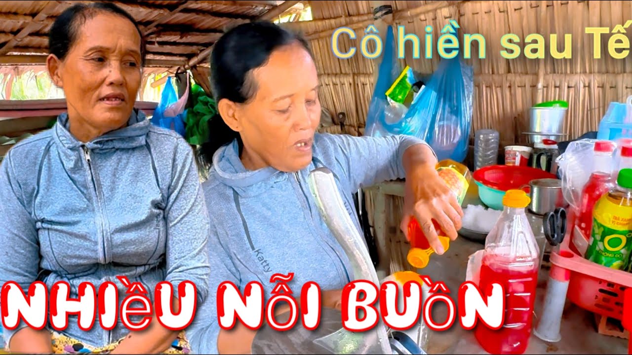 Cô hiền bán cá sau Tết nhiều nỗi buồn chồng chất không biết chia sẻ với ai.