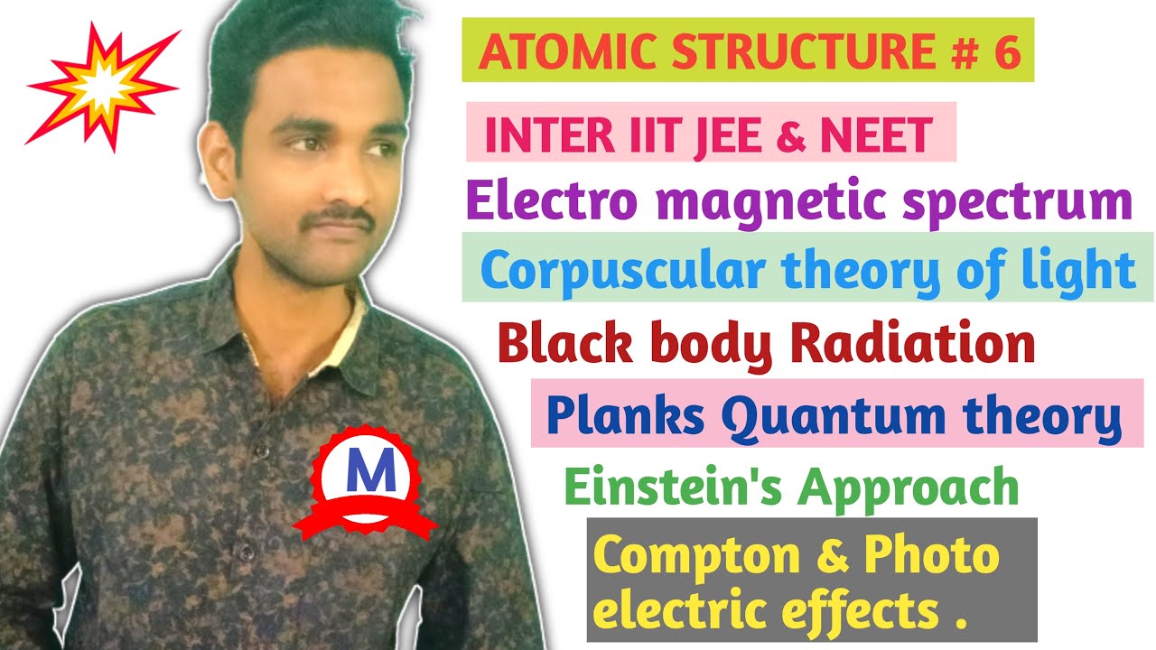 ATOMIC STRUCTURE # 6 || NATURE OF LIGHT || EMR SPECTRUM || CORPUSCULAR THEORY ||
