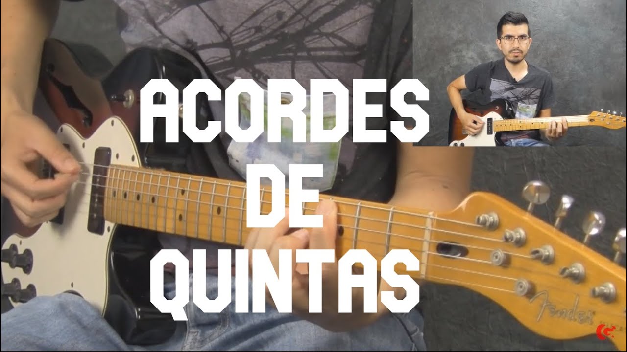cómo tocar acordes de quintas - YouTube