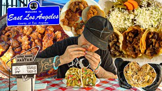 EAST LOS ANGELES MEXICAN FOOD TOUR// CHILAQUILES BURRITO, TACOS, GUISADOS, PORK LENGUA, STREET FOOD screenshot 4