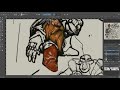 Dungeon crawl dwarf speedpaint in krita