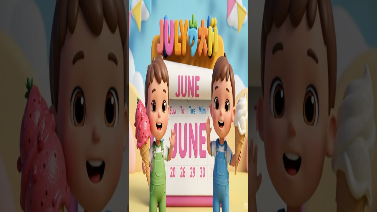 Months of the Year for Kids|Learn 12 Months Fast| Kids Shorts