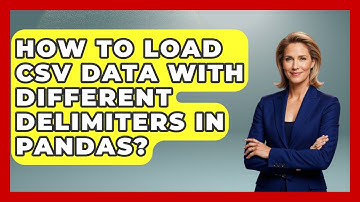 How To Load CSV Data With Different Delimiters In Pandas? - Python Code School