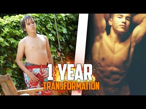 16 Year Old Incredible 1 Year Body Transformation! 15-16 (MOTIVATION!) | Calisthenics after puberty