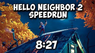 Hello Neighbor 2 | Speedrun - 100% in 8m 27s