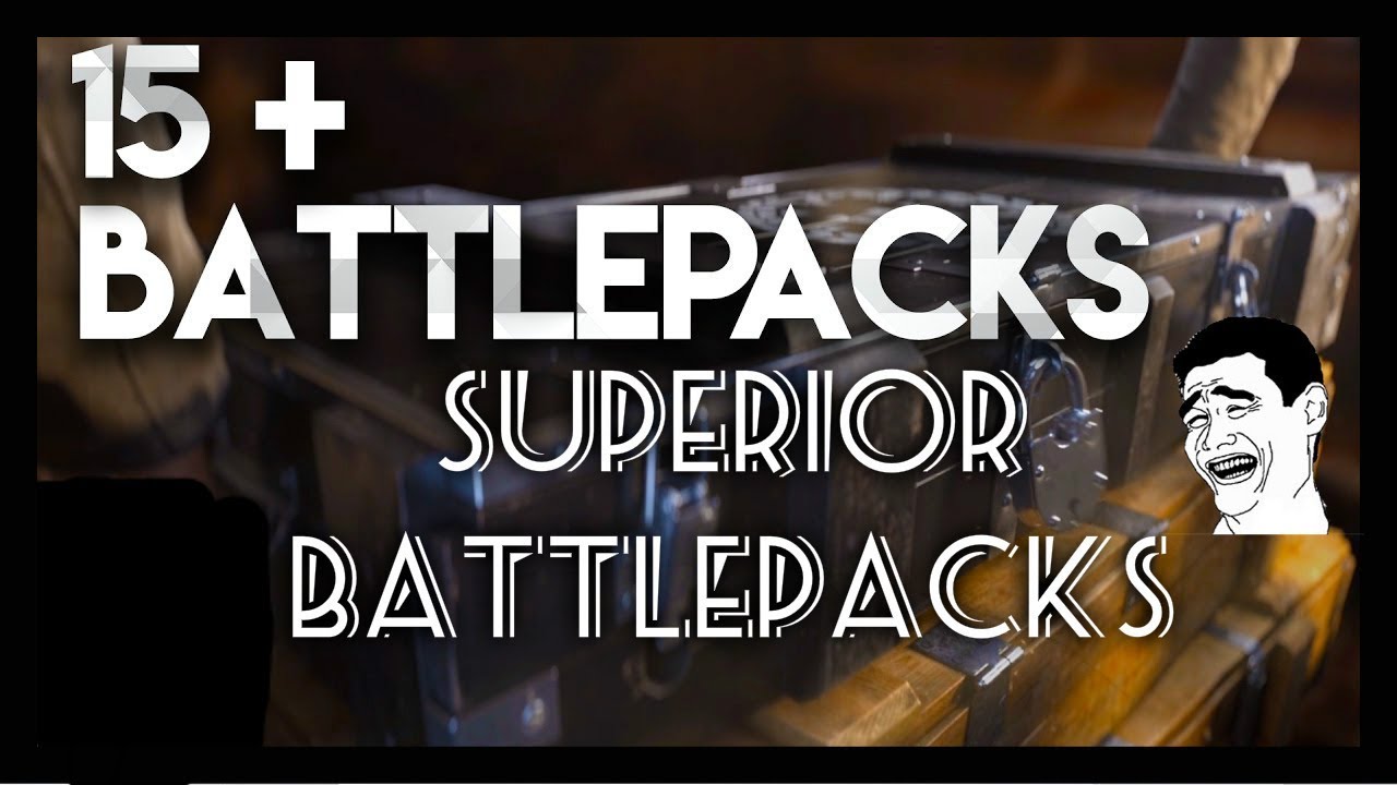 Battlefield 1 opening x 15 superior battlepacks