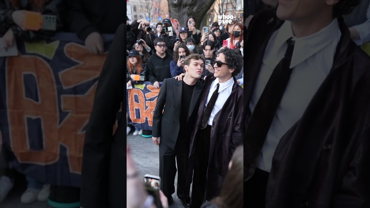 La coppia più bella della #MilanFashionWeek? #Blanco e #Tananai, nel front row di #EmporioArmani