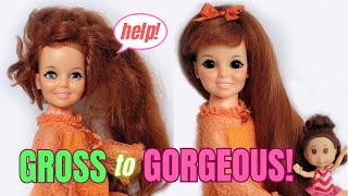 From GROSS to GORGEOUS! Crissy Doll Repair DOs AND DON'Ts!