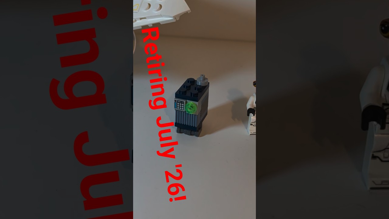 This Lego Star Wars set is retiring July 2026!!! Great little set! 