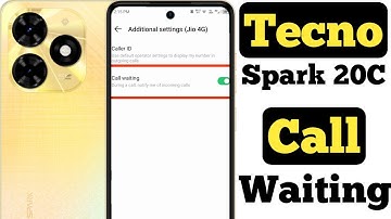 How to enable call waiting feature in Tecno Spark 20C || Tecno Spark 20C call waiting ||
