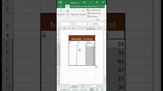 How to Multiply in Excel