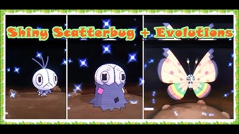 [Masuda Method] Live Reaction: Shiny Scatterbug (+Evolutions) in Y after only 110 Eggs