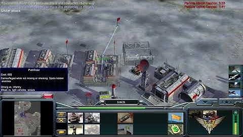 C&C Generals Zero Hour - Bitter Winter (Run for Fun/Complete Map Control) 1080p 60fps