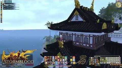 FFXIV - How to easily jump on the roof of ANY house? NO GLITCH